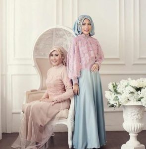 Foto baju pesta muslimah modern