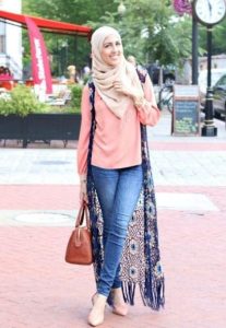 model fashion hijab modern